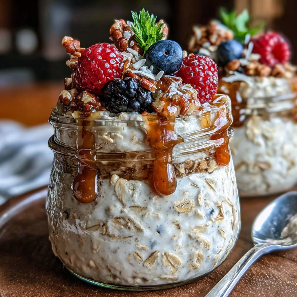 Vanilla Protein Overnight Oats