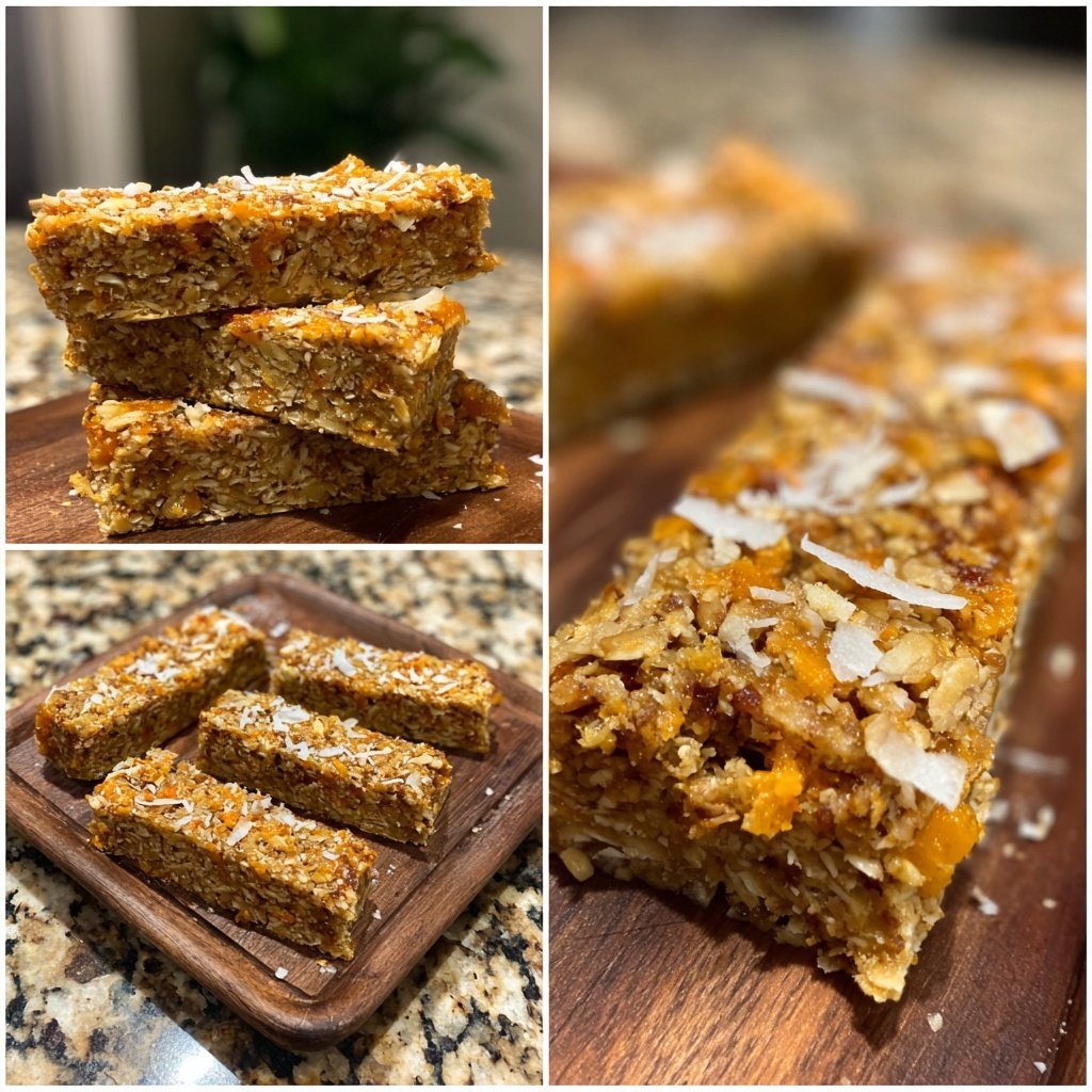 Coconut Mango Protein Bars