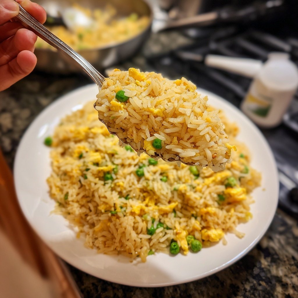 Quick 10 Minute Egg Fried Rice