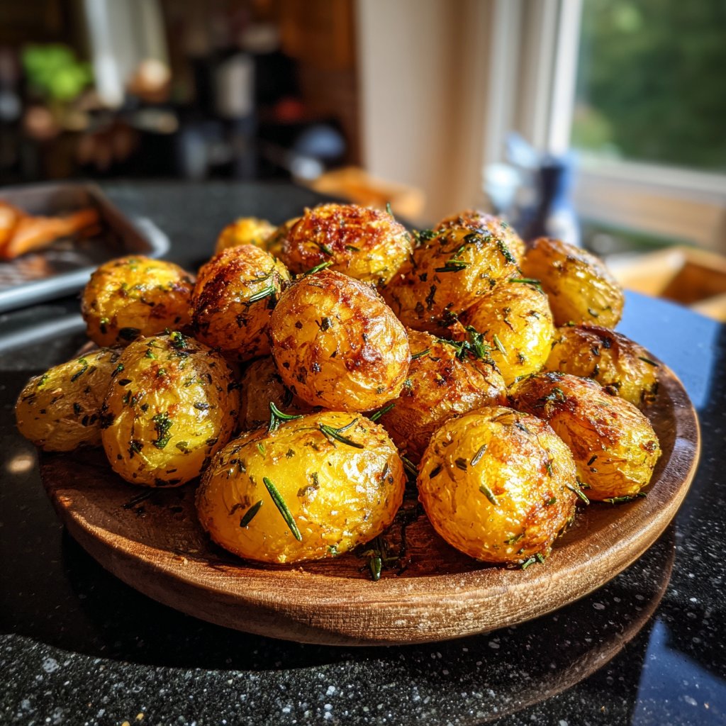 Mediterranean Airfryer Baby Potatoes
